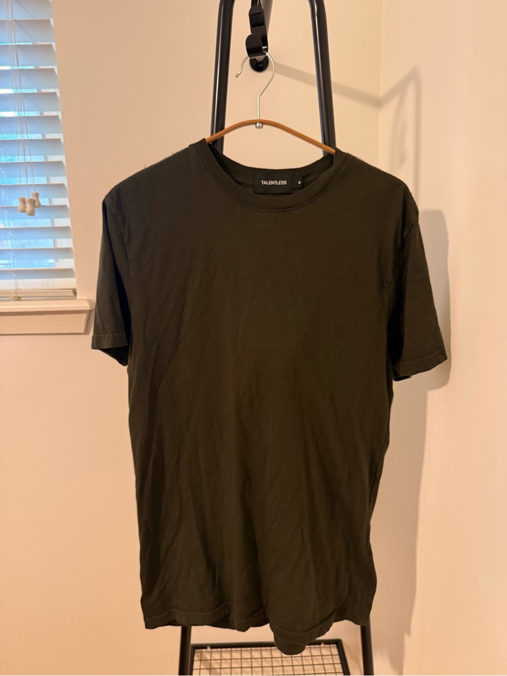Talentless Men's dark green Crew Neck T-Shirt